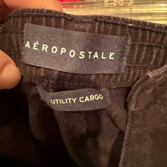 Aeropostale Black kStraight-Leg Cargo Pants - Picture 4 of 5